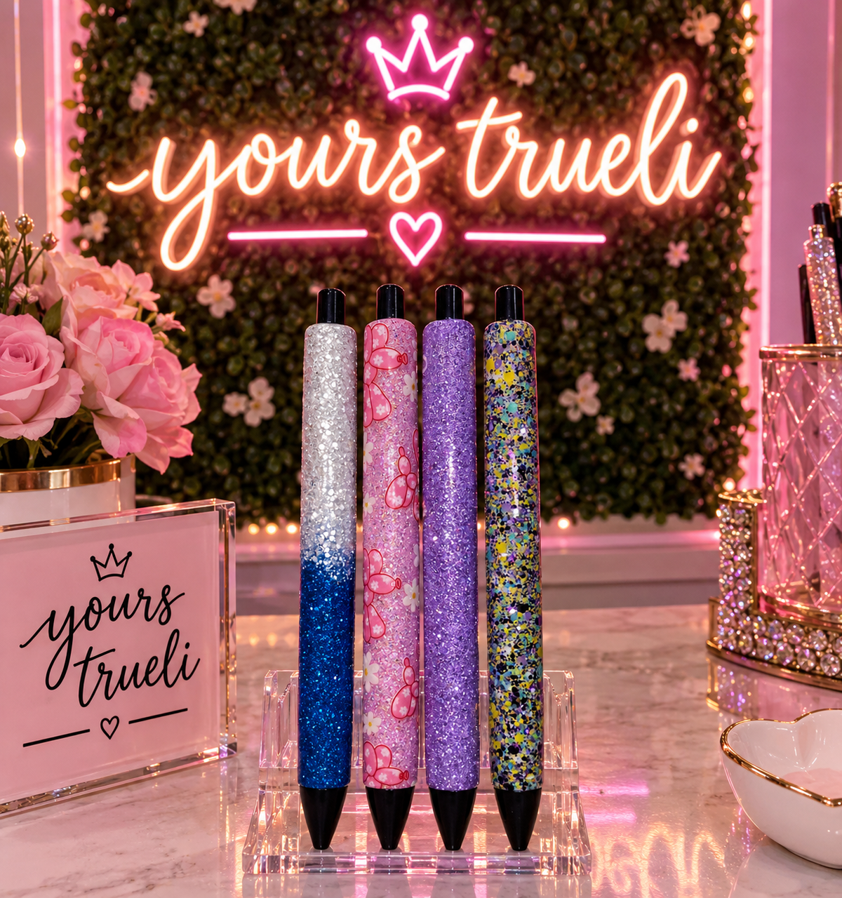 Glitter pens